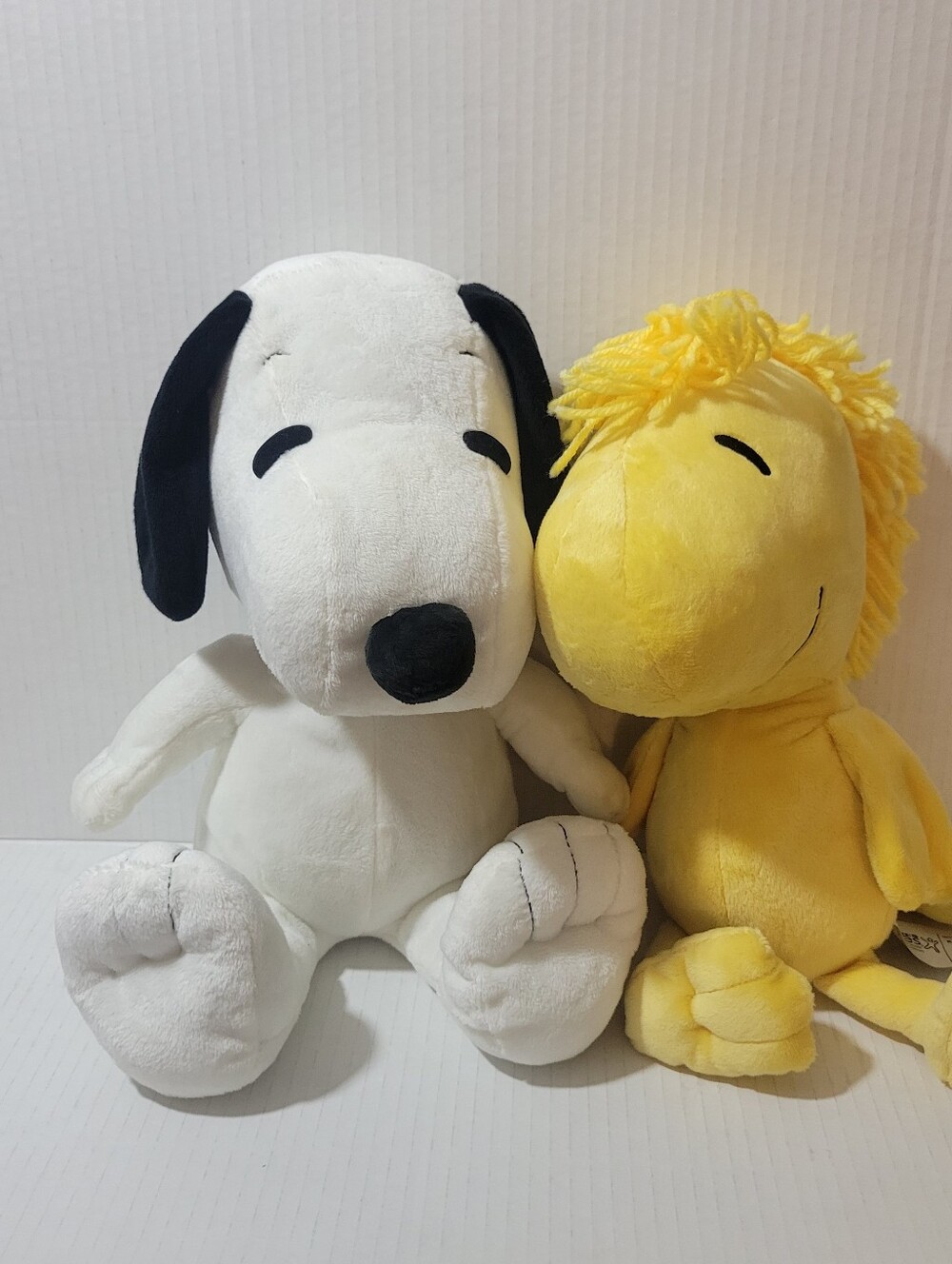 Peanuts Snoopy & Woodstock Plush Duo - White & Yellow